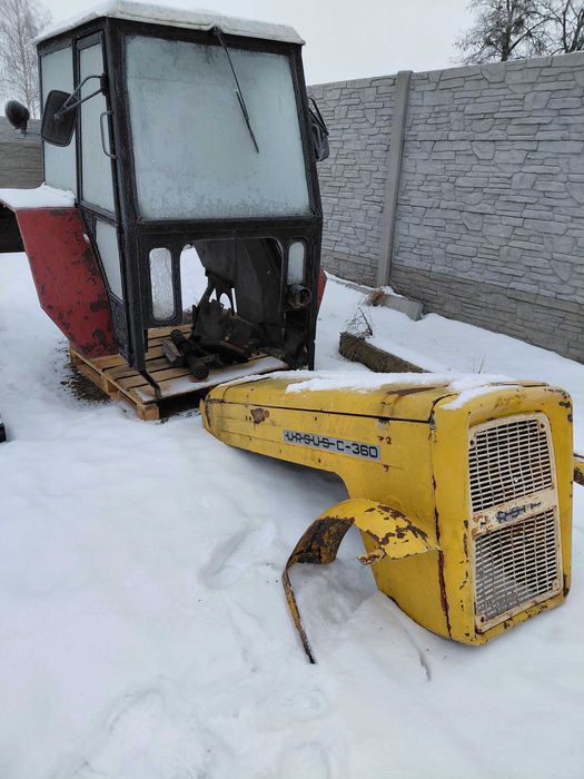 Kabina,maska,błotniki C4011,355,360