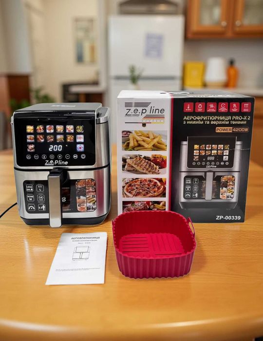Фритюрниця 13 літрів потужна 4200w на 14 програм