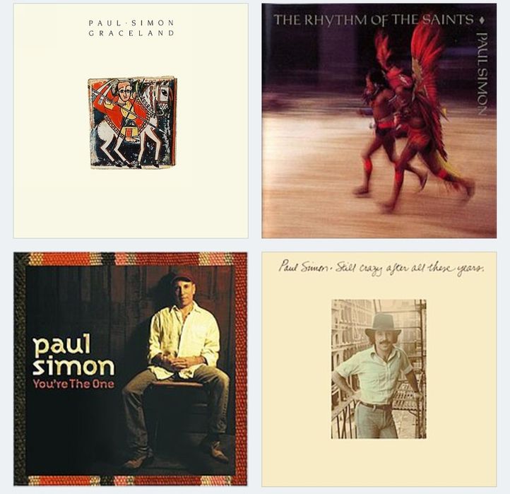 Paul SIMON - 4 CD's