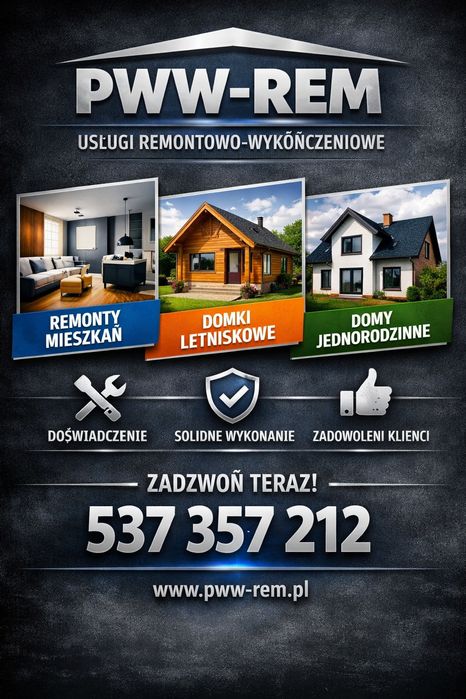 Drobne remonty wykończenia