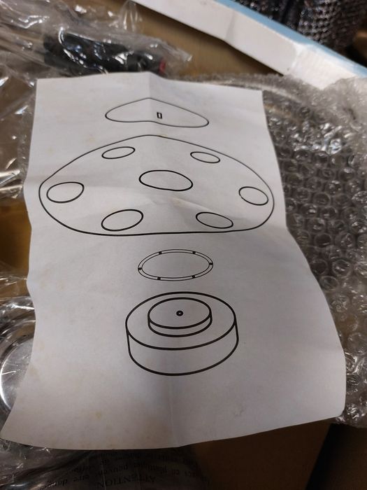Conjunto de fondue de 23 peças, novo na caixa