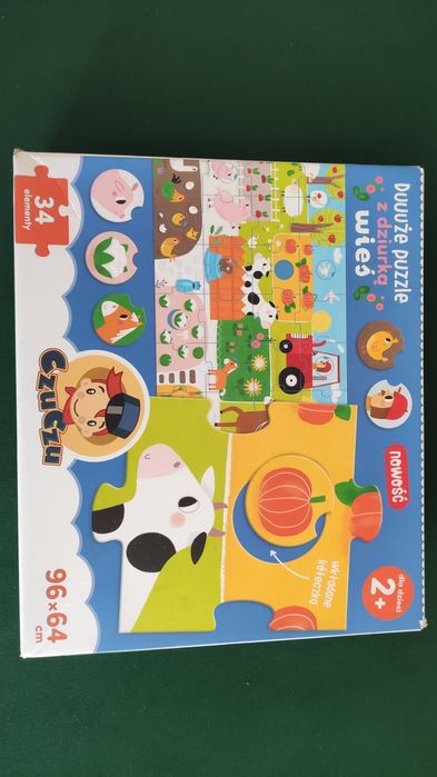 Duże puzzle z dziurką Czuczu