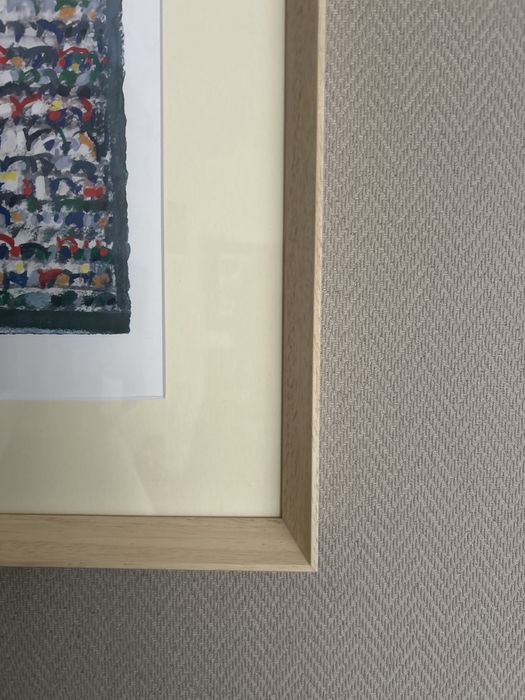 Manuel Cargaleiro Litografia assinada manualmente64729616800769123