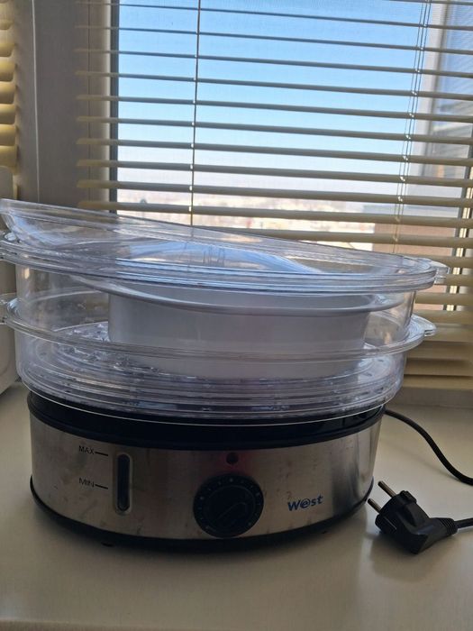 Пароварка West 3 х рівнева