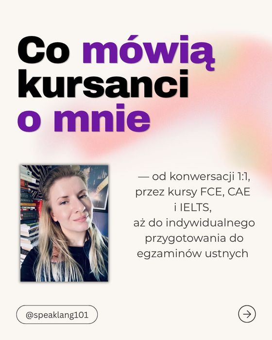 Angielski online: korepetycje z absolwentką brytyjskiej uczelni