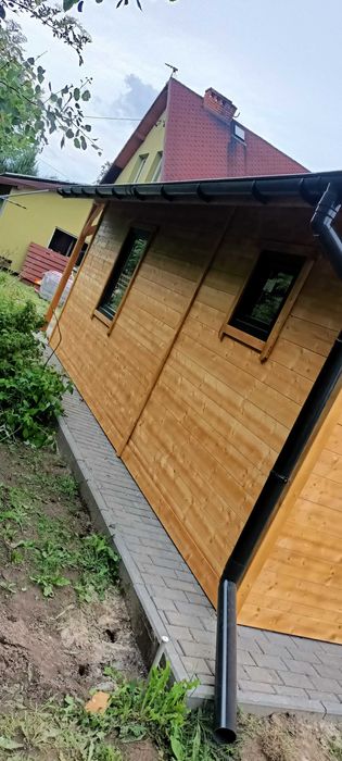 Domek Kordian drewniany na działkę, narzędziowy, domek letniskowy