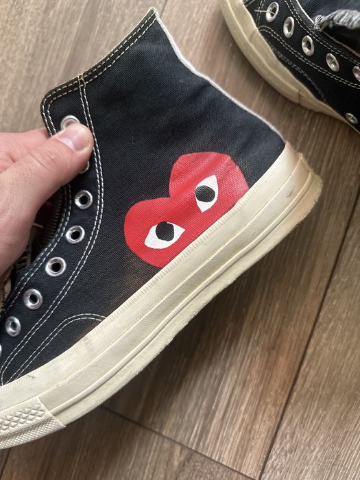 Кеди Converse all star x play comme des garcons