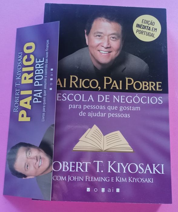 Pai rico,pai pobre-NOVOS-Cada livro 9,50€-Portes grátis-Ler descrição