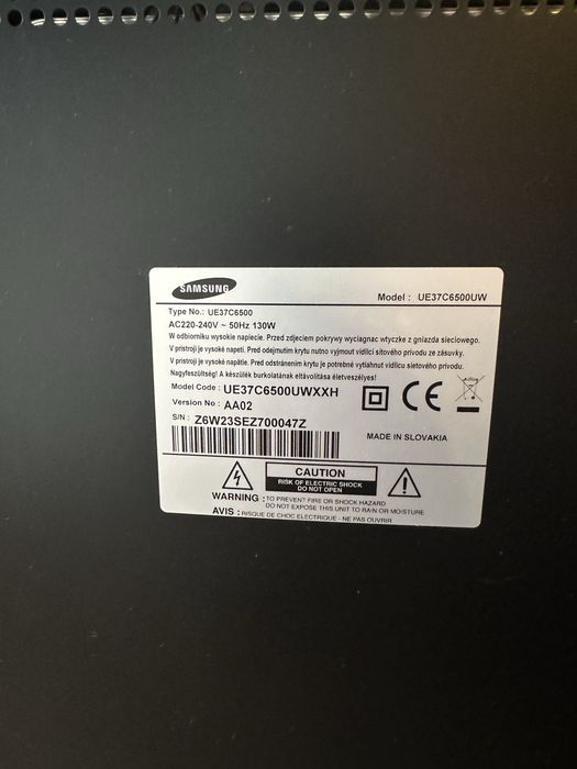 Telewizor LED SAMSUNG 37 cali całkowicie SPRAWNY
