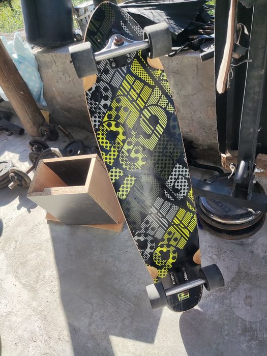 skate longboard usado