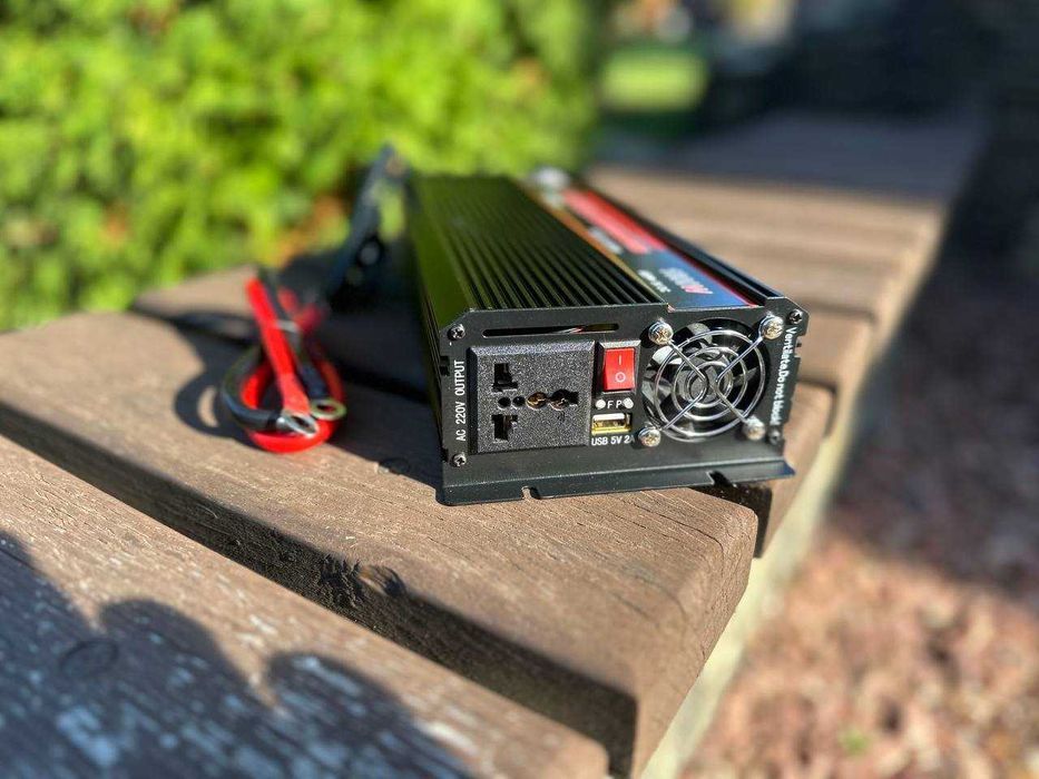 Преобразователь 12-220v 1800w с автоматикой для котлов и насосов