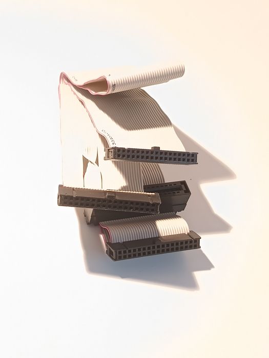 Taśma FDD 5,25" 34 pin \ 4 złącza \ retro PC