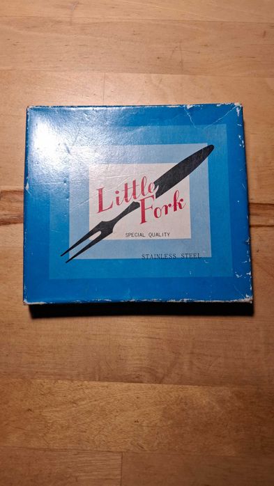 Małe widelczyki, widelce. Little fork