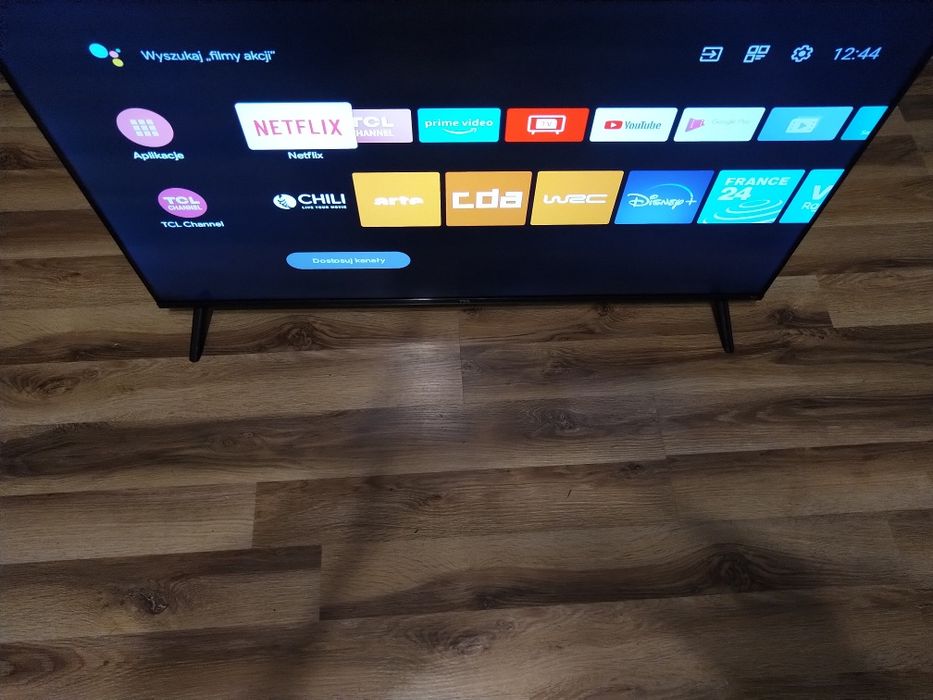 Telewizor Tcl qled 40 cali android  HDR 10 pudełko komplet
