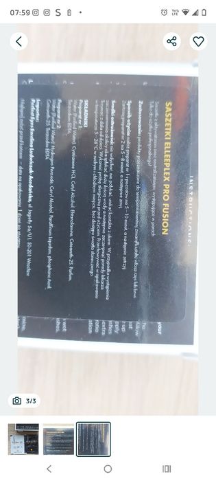 Elleplex saszetki laminacja rzęs i brwi