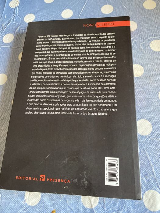 Livro “ 102 minutos”