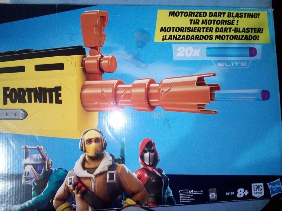 Nerf Fortnite Modelo Ar-L Nunca Usada E Como Nova