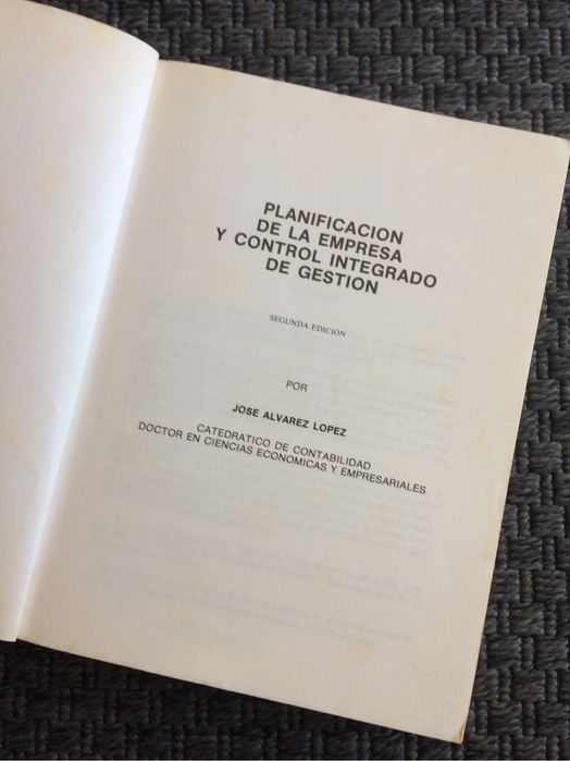 Planificacion de la Empresa y Control Integrado de Gestion