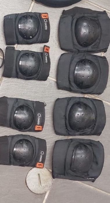 Cotoveleiras e joelheiras (karting/skate/trotineta/patins)