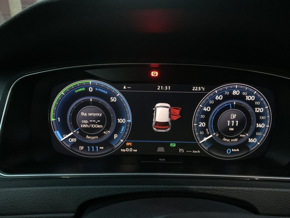 Volkswagen e-Golf 2017 року.Електро 36kw