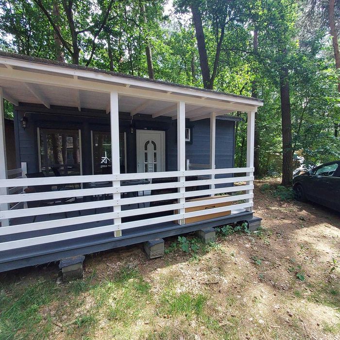 Domek letniskowy 40 m² w lesie, 200 m od jeziora – Rościnno, Skoki