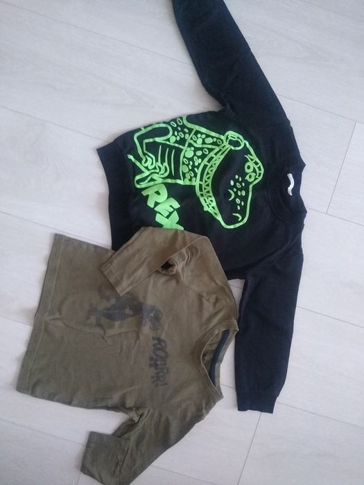 Bluza i koszulka chłopięca 104