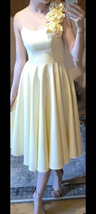 Sukienka Małgorzata midi Nowa S