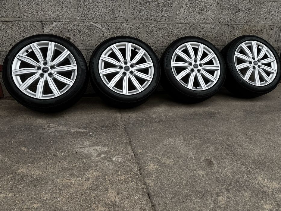 Oryginalne Koła Zimowe R19 5x112 Audi 4K0 A6 C8 C7 S6 Opony 245/45/19