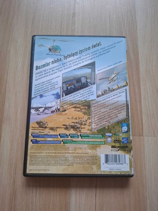 Microsoft Flight Simulator X Deluxe PC PL DVD klasyk lotnictwa