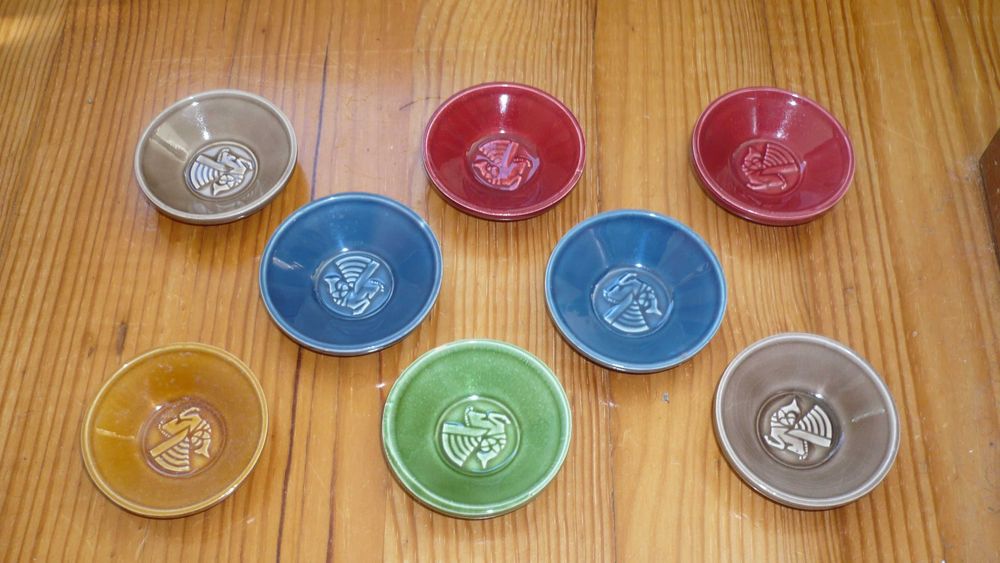 8 pequenas taças Air France - Antigas