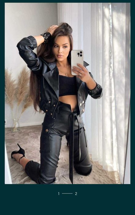 Kurtka eko skóra ramonezka