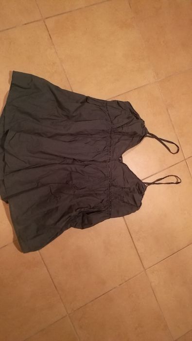 Top bluzka na ramiaczkach XL 44 khaki