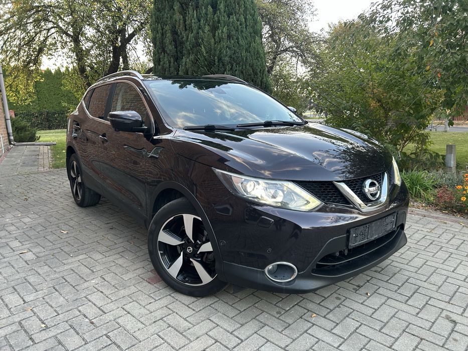 Nissan Qashqai 1.6 DIG-T 163 KM 2015 Panorama 360° Automatyczne  PARKOWANIE