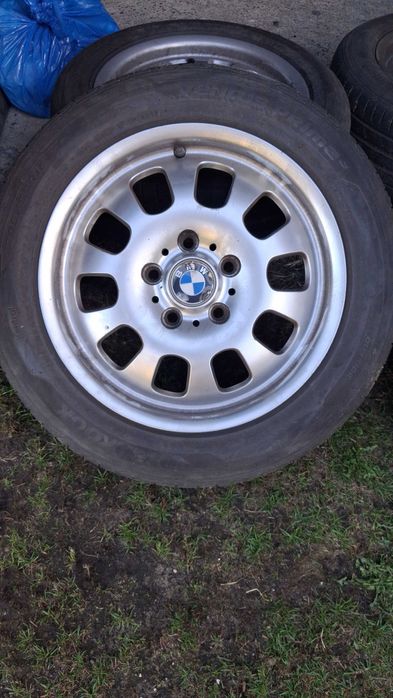 Alufelgi BMW 16" z oponami letnimi Hankook