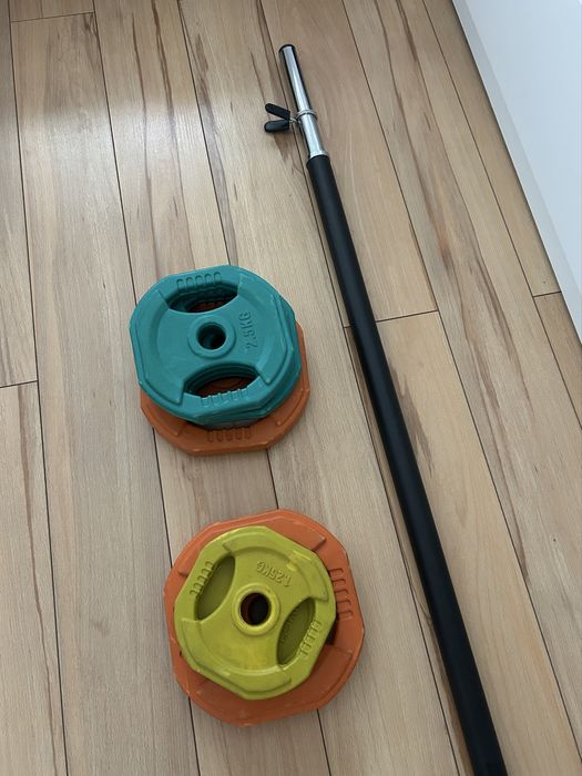 Conjunto bodypump 17,5 kg