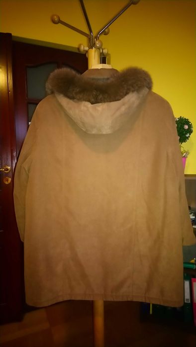 Kurtka damska zimowa rozm.44 brąz