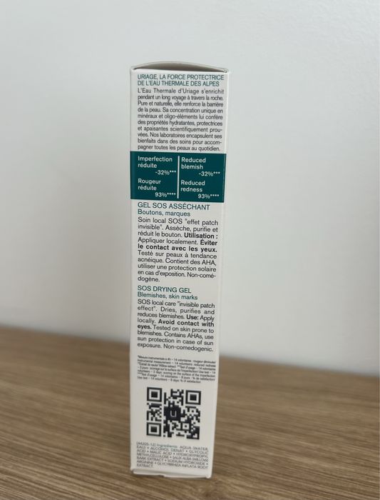 Uriage Hyseac Gel SOS borbulhas