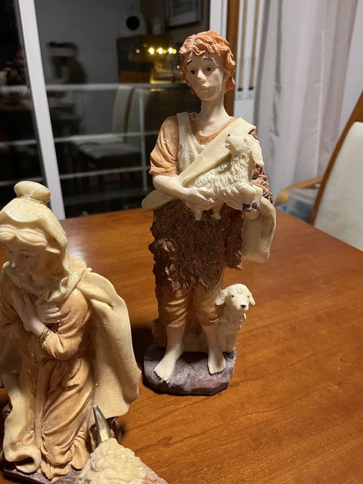 Figuras de presepio 30cm altura, antigo