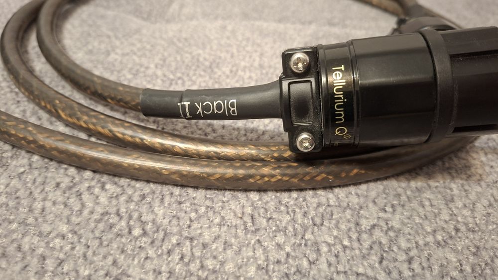 Kabel zasilający tellurium q black 2