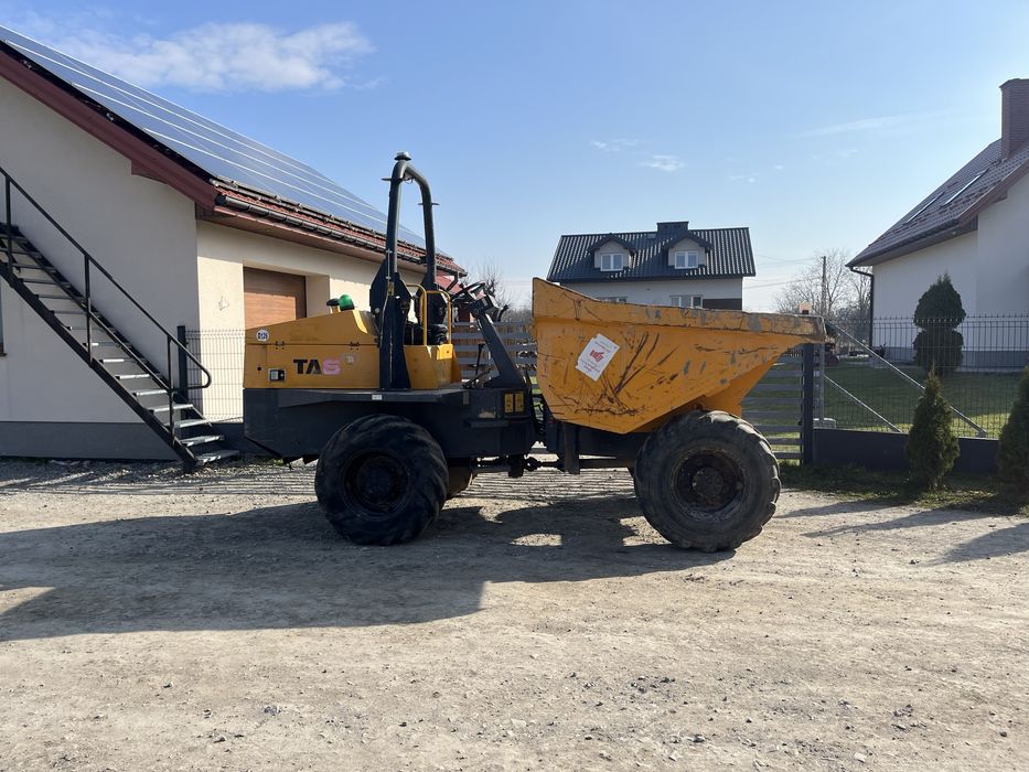 TEREX TA6 2015R 2380H 4x4 wozidlo budowlane 6t proste thwaites
