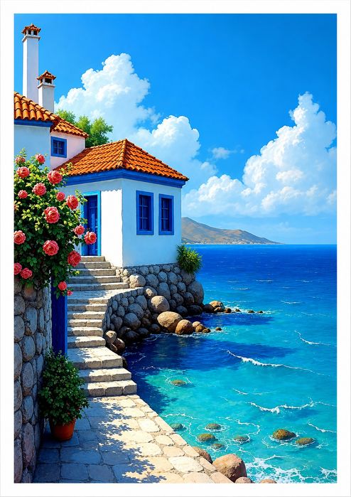 Lote 8 Posters novos paisagens