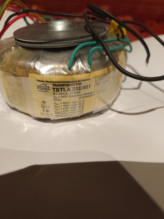 TSTLA 200/001 Transformator sieciowy toroidalny Audio Indel