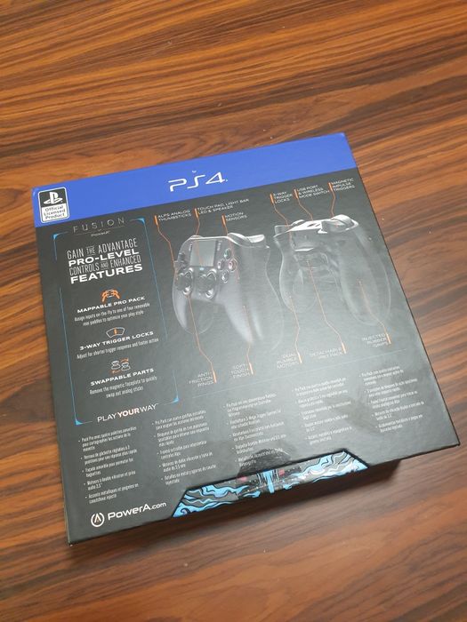 Comando Playstation 4 Fusion Pro PowerA - PS4 NOVO NA CAIXA