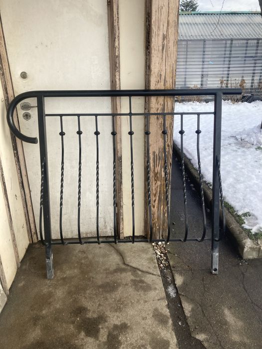 Stalowa kuta balustrada