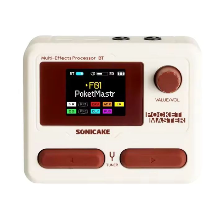 Sonicake Pocket Master (Англійська)мультиефектний процесор для гітари