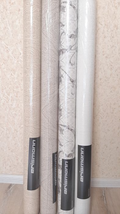 ОБОИ МЕТРОВЫЕ. 4рул по цене 1 рулона. Цена за все. Германия.Винил флиз