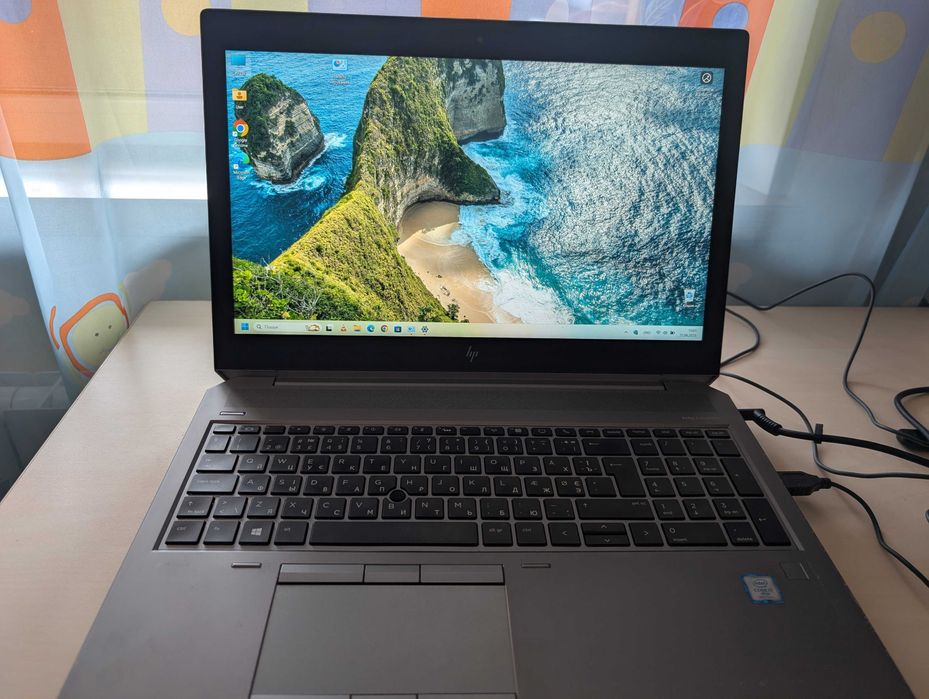Ноутбук HP ZBook 15 G6 i7-9850H, 16Gb, 512Gb, nVidia 4GB, SIM