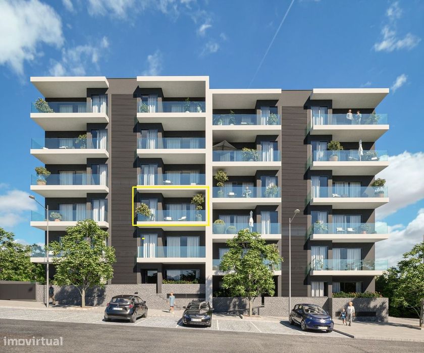 Final de Construção | Apartamento T2  | Gondomar - Fânzeres | Varandas