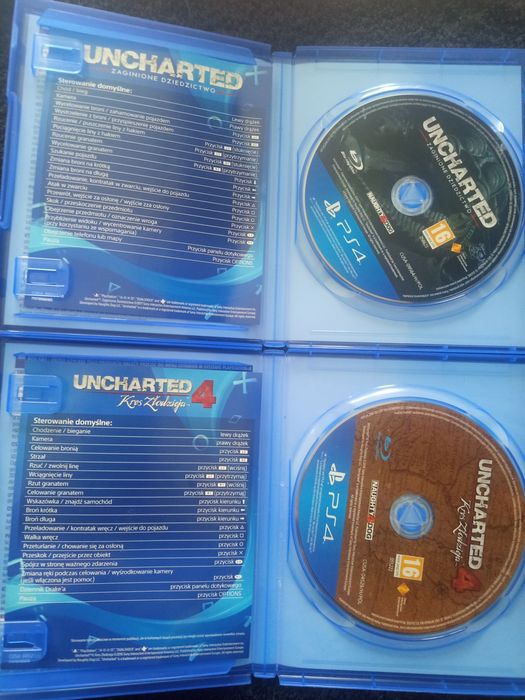 Zestaw gier ps4 uncharted assassin's creed