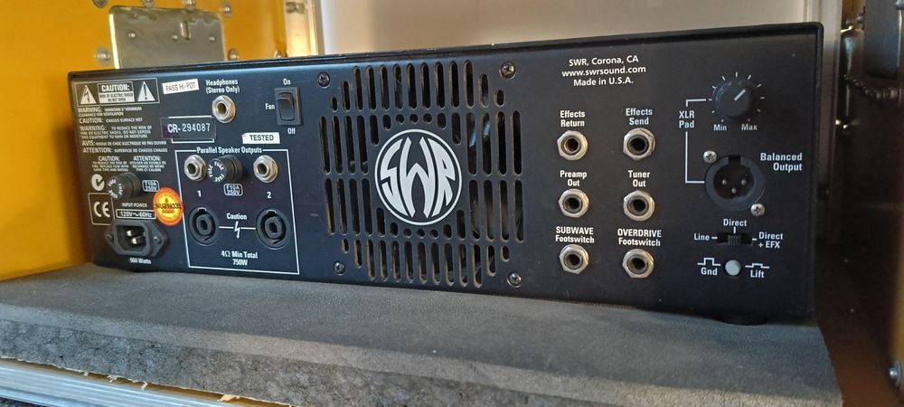 SWR 750X wzmacniacz basowy USA